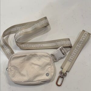 Lululemon Everywhere Belt Bag Crossbody and Key Chain Combo